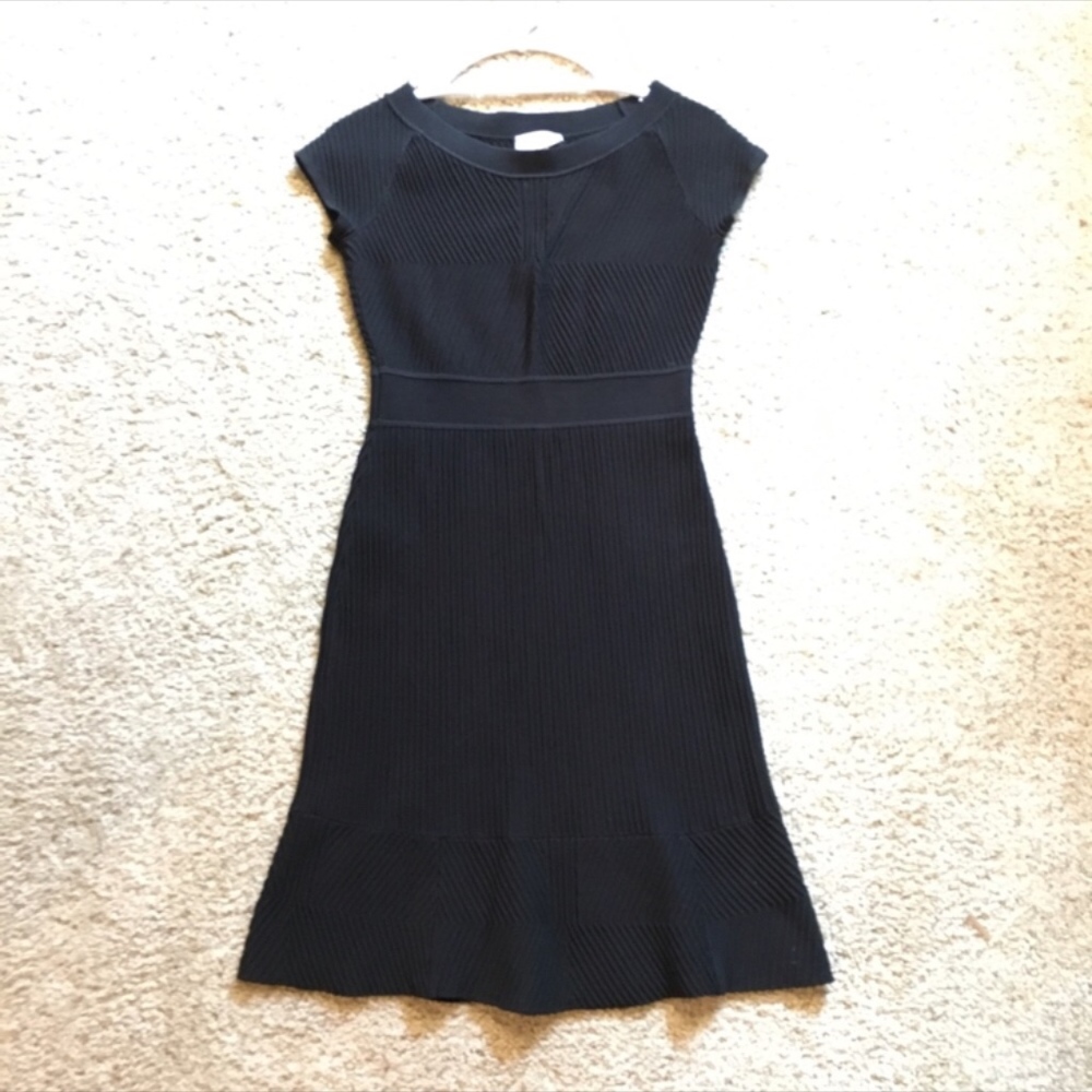 Armani Black Hourglass Dress Size 4